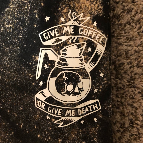Coffee or Death Etsy Tee - Picture 3 of 3